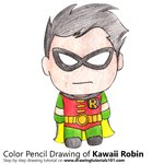 How to Draw Kawaii Robin