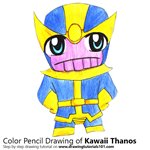 How to Draw Kawaii Thanos