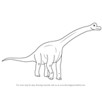 How to Draw a Brachiosaurus