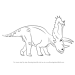How to Draw a Pentaceratops