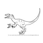 How to Draw an Utahraptor