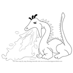 How to Draw a Fire Breathing Dragon for Kids