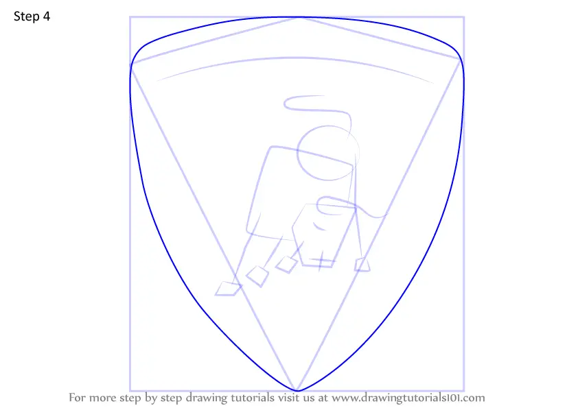 How to draw Lamborghini Bull Logo