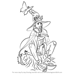How to Draw Rincewind from Discworld
