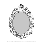 How to Draw Beautiful Mirror