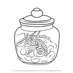 How to Draw a Candy Jar