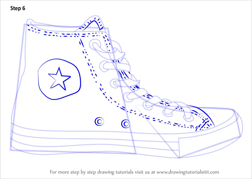 how to draw chibi shoes