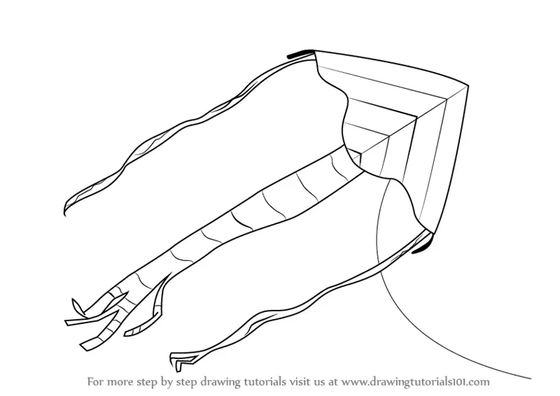 How to Draw a Kite  HelloArtsy
