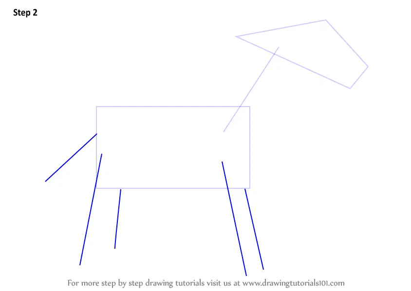 Learn How To Draw An Origami Zebra Everyday Objects Step