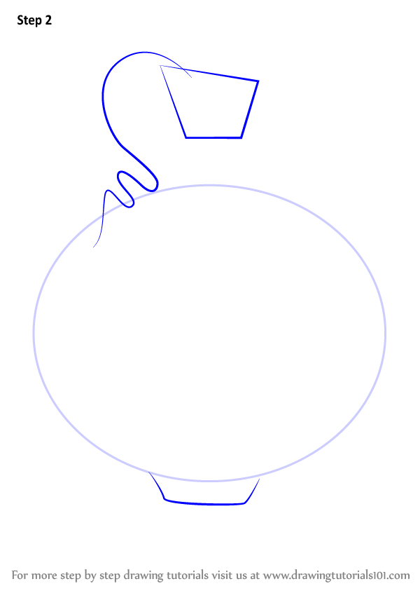 step umbrella how by draw step to Draw Pottery How to Jug Objects) Step by Learn (Everyday