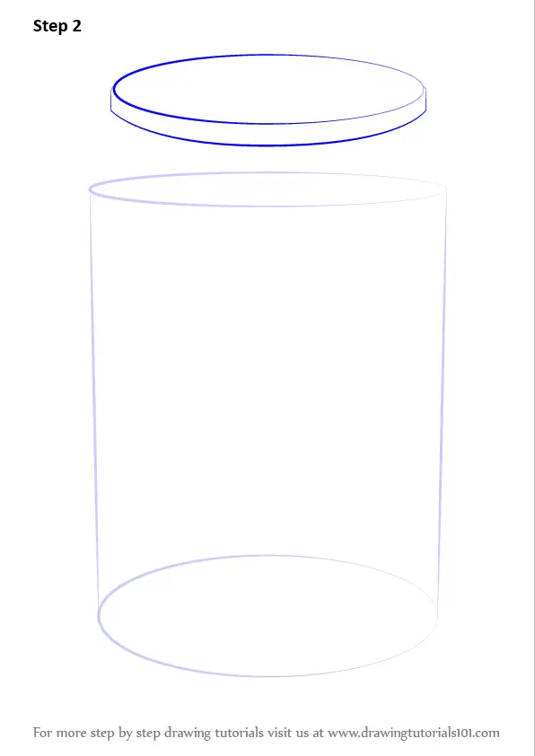 Learn How to Draw a Soda Can (Everyday Objects) Step by Step : Drawing