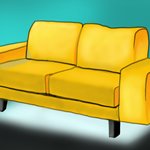 How to Draw a Couch