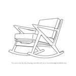 How to Draw Rocking Chair