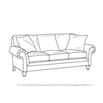How to Draw Sofa