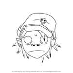 How to Draw 2D from Gorillaz