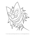 How to Draw Noodle from Gorillaz
