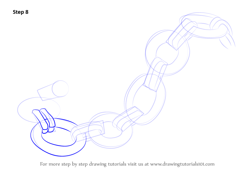 How to Draw a Bracelet (Jewellery) Step by Step