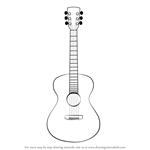 How to Draw an Acoustic Guitar