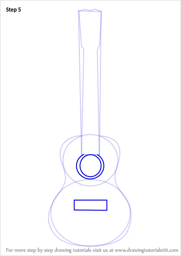 Learn How to Draw a Ukulele (Musical Instruments) Step by Step ...