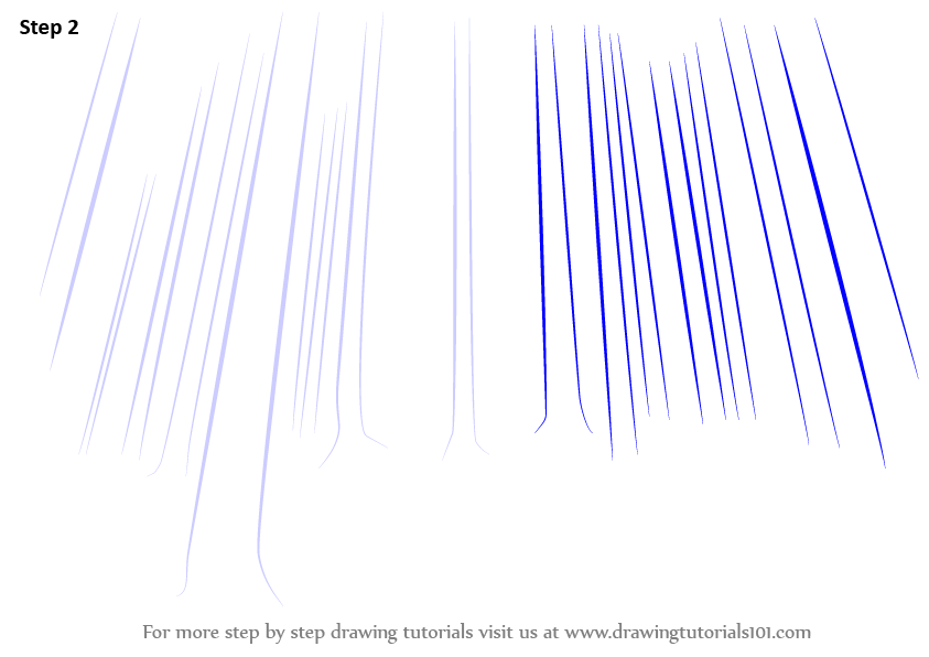 Learn How to Draw a Forest Nature Step by Step Drawing