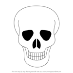 How to Draw Skull Easy