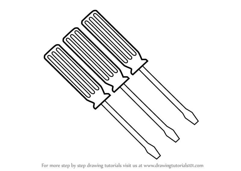 Screwdriver With Pliers Sketch Icon Stock Illustration - Download Image Now  - Business Finance and Industry, Computer Graphic, Design - iStock