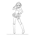 How to Draw GUMI from Vocaloid