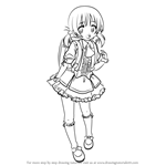 How to Draw Kaai Yuki from Vocaloid