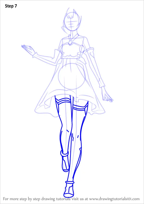 How to Draw Stardust from Vocaloid (Vocaloid) Step by Step ...