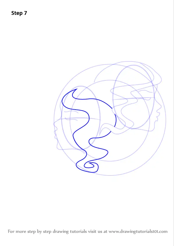 How to Draw Gemini Zodiac Sign (Zodiac Signs) Step by Step