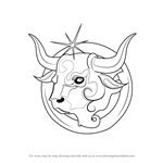 How to Draw Taurus Zodiac Sign