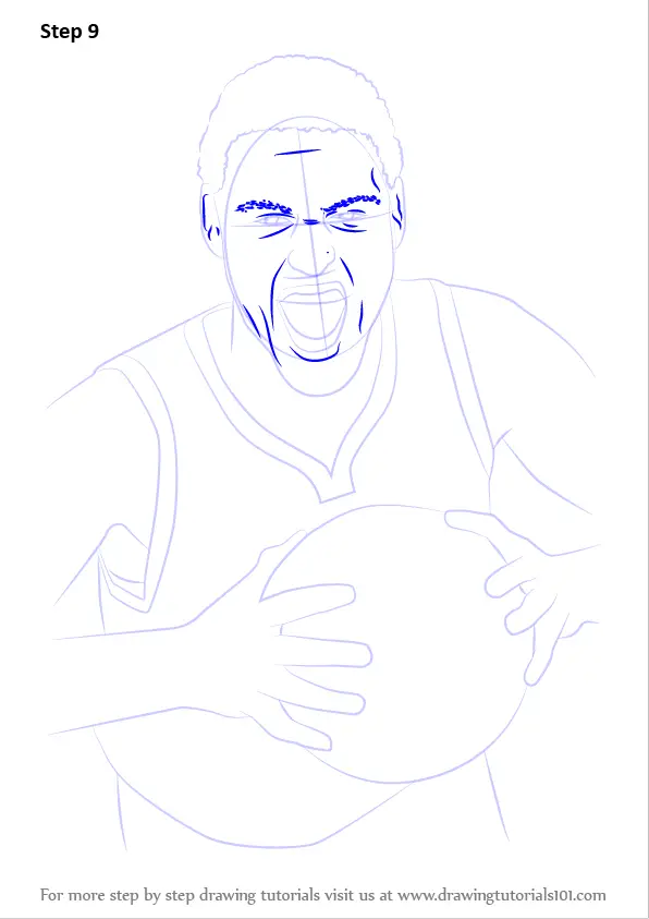 by how draw curry to 4 step step to Players) Draw Learn How Step (Basketball Thompson Klay