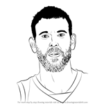 How to Draw Marc Gasol