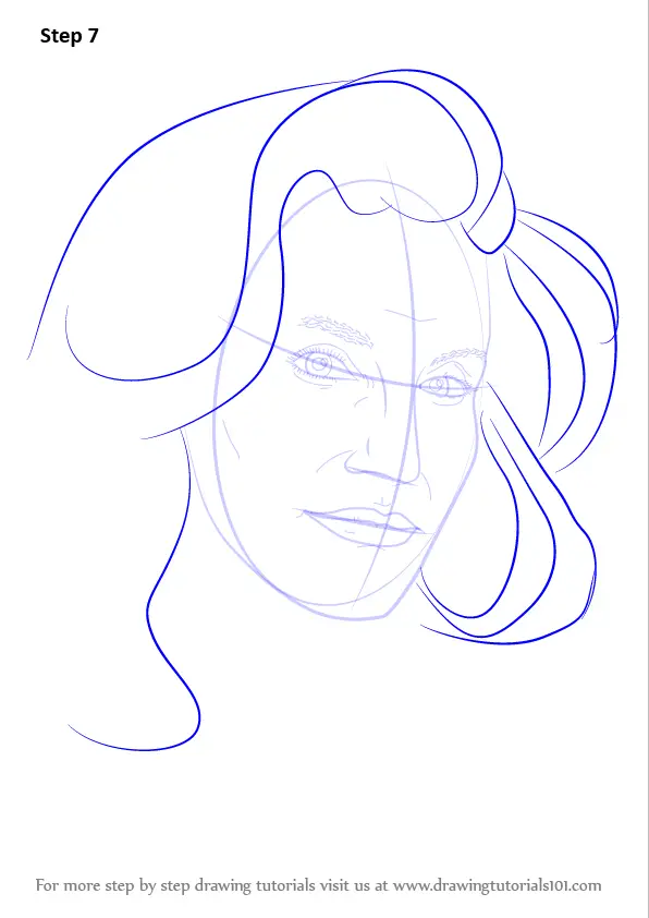 How to Draw Caitlyn Jenner (Celebrities) Step by Step ...