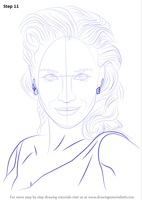 How to Draw Cate Blanchett (Celebrities) Step by Step ...