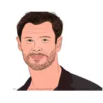 How to Draw Chris Hemsworth