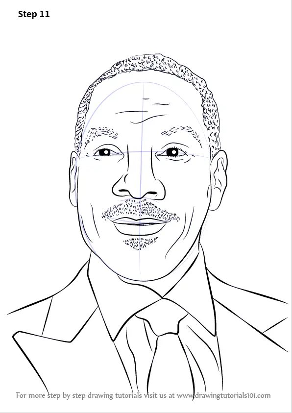 How to Draw Eddie Murphy (Celebrities) Step by Step ...