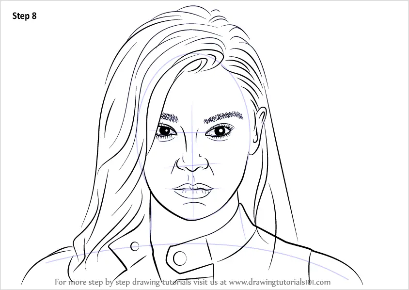 Learn How to Draw Hailee Steinfeld Celebrities Step by 