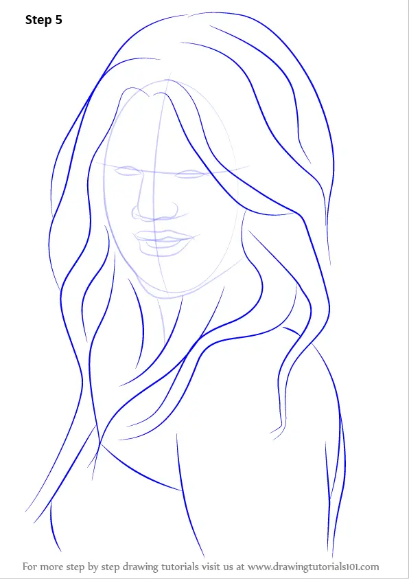 How to Draw Khloe Kardashian (Celebrities) Step by Step ...