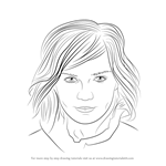 How to Draw Kirsten Dunst