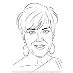 How to Draw Kris Jenner