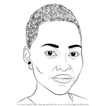 How to Draw Lupita Nyong'o