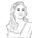 How to Draw Madhuri Dixit