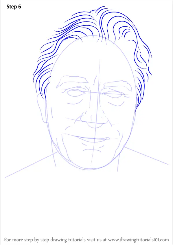 How to Draw Robert De Niro (Celebrities) Step by Step ...