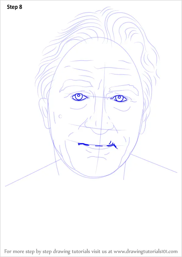 How to Draw Robert De Niro (Celebrities) Step by Step ...