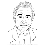 How to Draw Robert De Niro