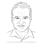 How to Draw Robin Williams