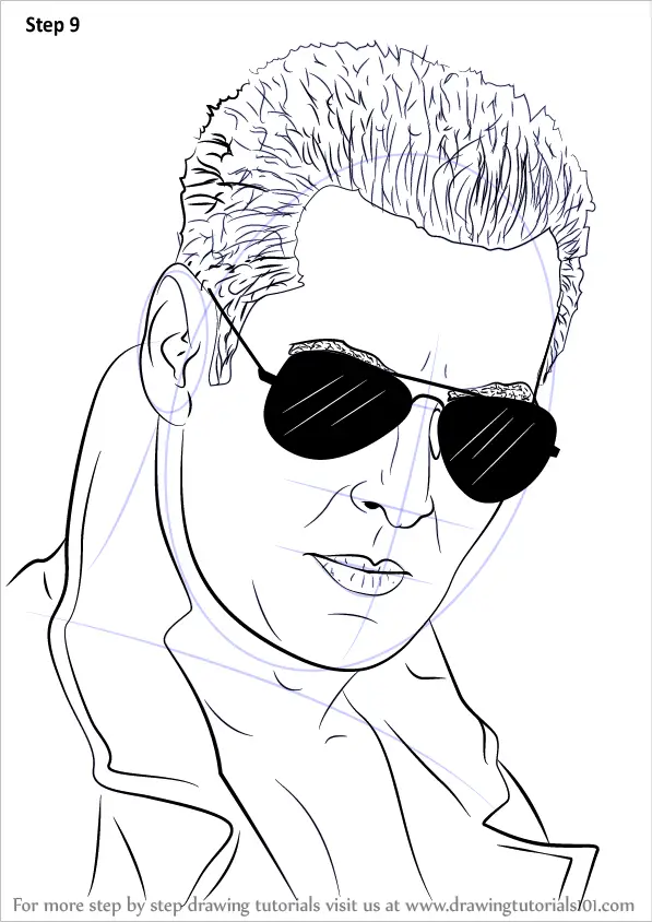 Learn How to Draw Salman Khan (Celebrities) Step by Step : Drawing