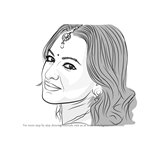 How to Draw Sonakshi Sinha