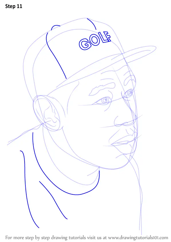 Learn How to Draw Tyler, The Creator (Celebrities) Step by Step